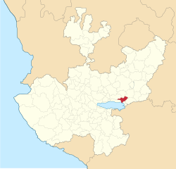 Mexico Jalisco Ocotlan location map